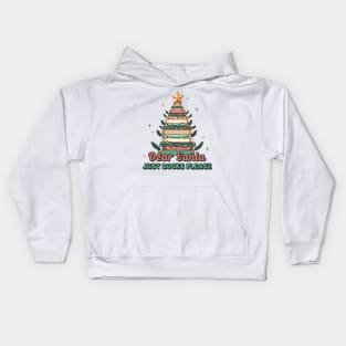 Dear Santa Just Books Please Kids Hoodie